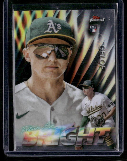 2024 Finest #FSB-13 Zack Gelof Future So Bright
