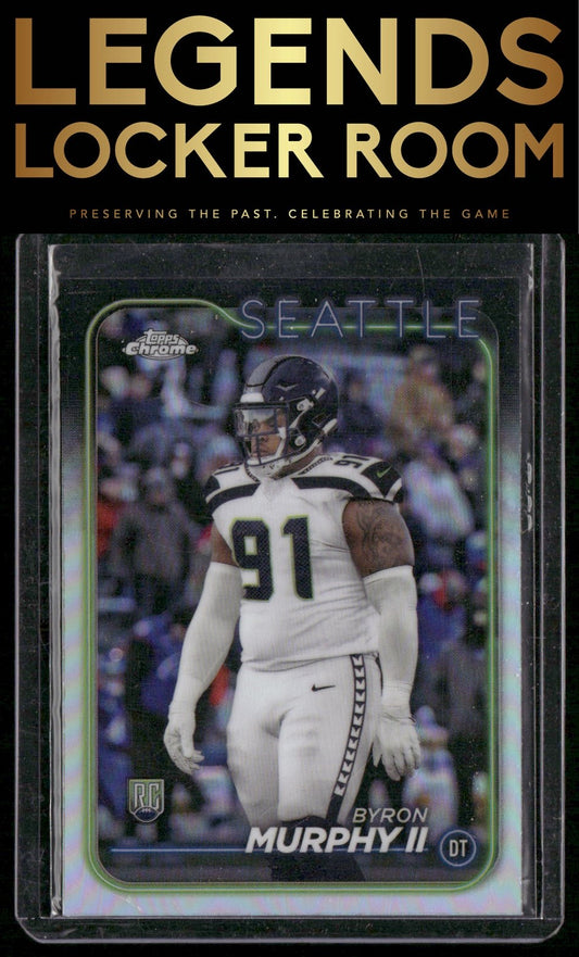 2024 Topps Chrome #297 Byron Murphy II Refractor