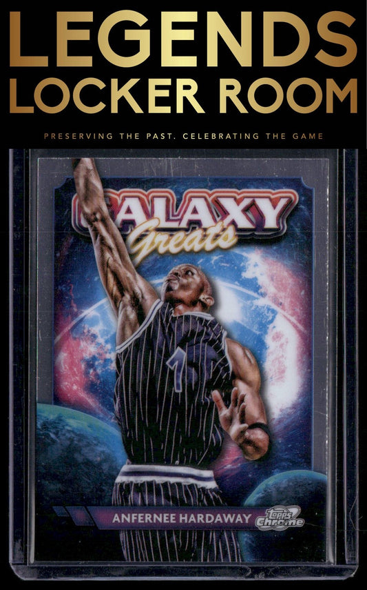 2023-24 Topps Chrome Cosmic #GG-11 Anfernee Hardaway Galaxy Greats