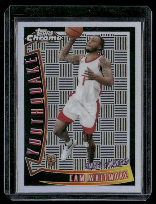 2023-24 Topps Chrome #YQ-8 Cam Whitmore Youthquake Refractor