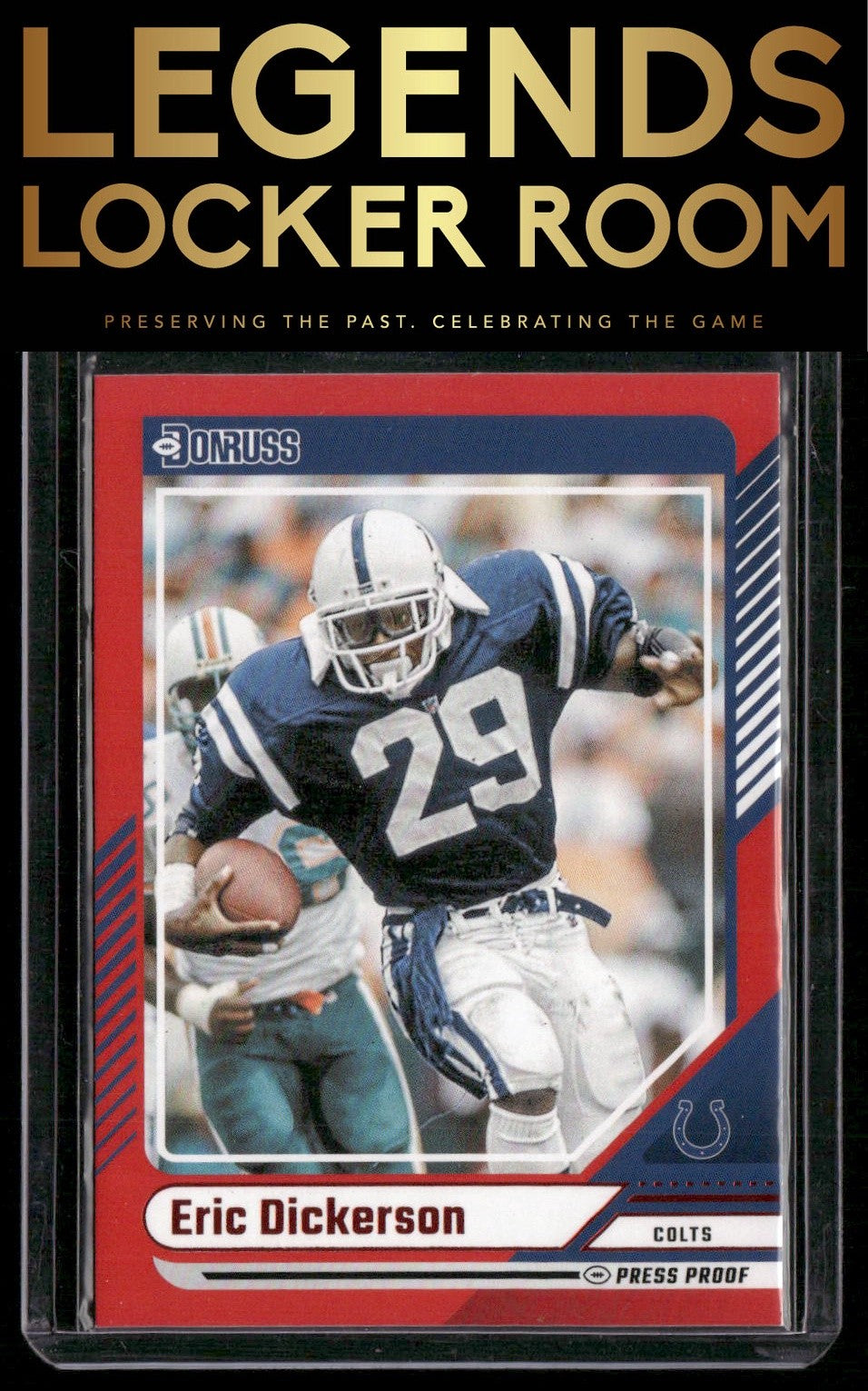 2024 Donruss #291 Eric Dickerson Press Proof Red