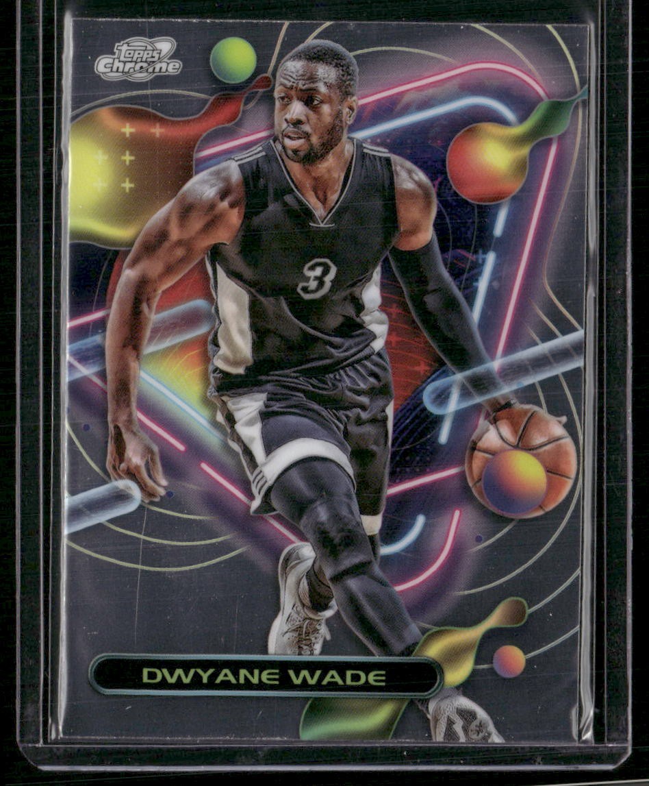 2023-24 Topps Chrome Cosmic #70 Dwyane Wade