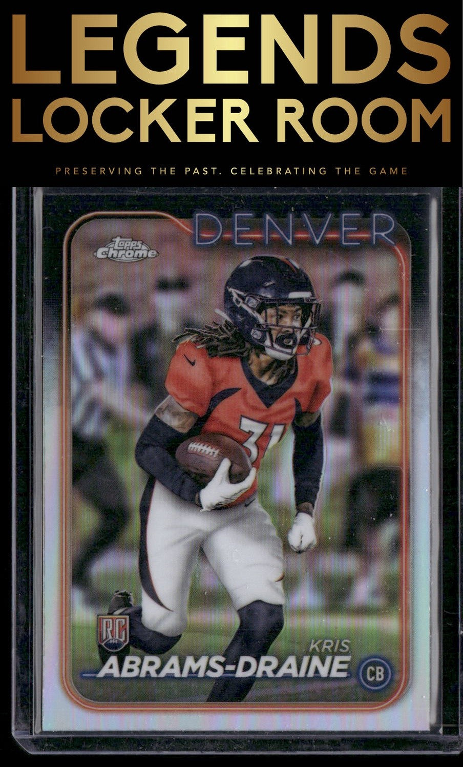 2024 Topps Chrome #256 Kris Abrams-Draine Refractor