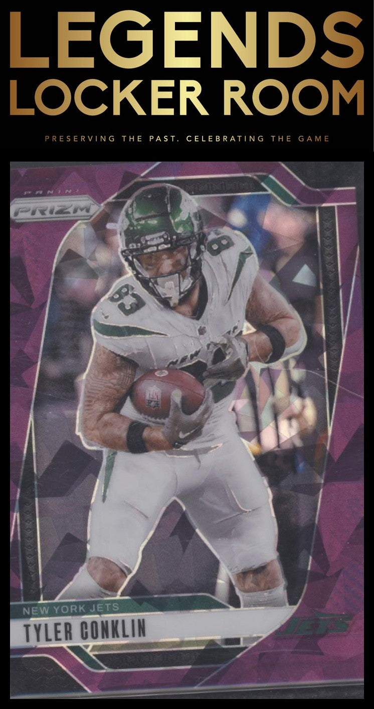 2024 Panini Prizm #225 Tyler Conklin Purple Ice #/225