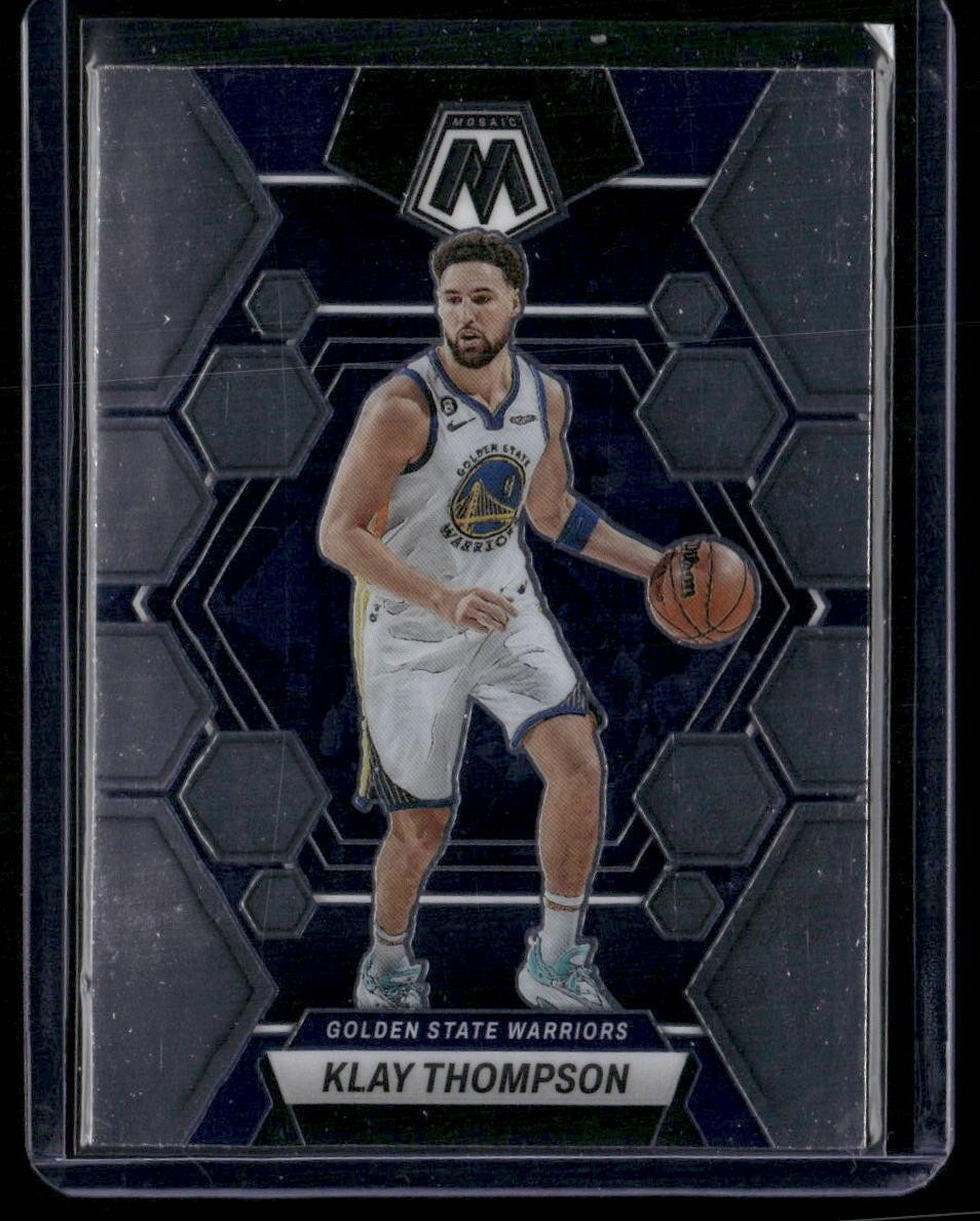 2022-23 Panini Mosaic #34 Klay Thompson