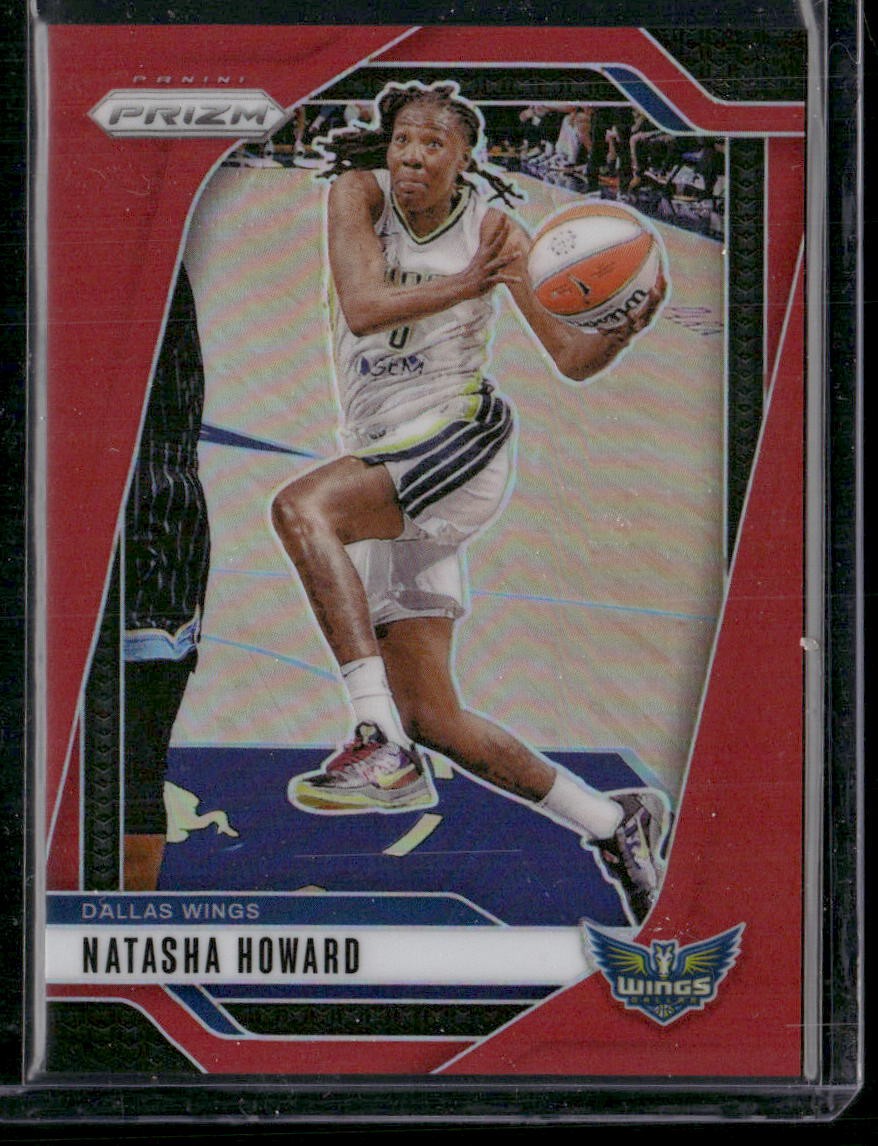 2024 Panini Prizm WNBA #130 Natasha Howard Red Prizms #/299