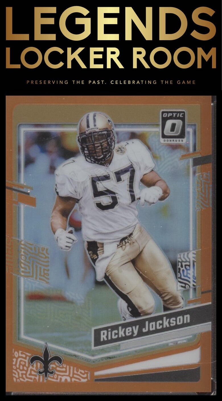 2023 Donruss Optic #138 Rickey Jackson Orange #/249