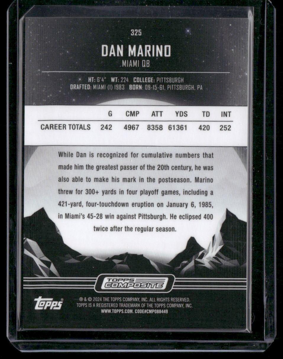 2023 Topps Composite #325 Dan Marino
