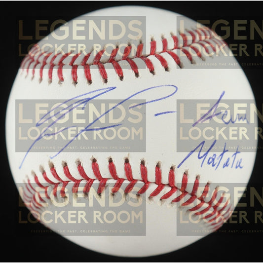 Ronald Acuña Jr. Signed Rawlings Baseball - Inscribed "Acuna Matata" 