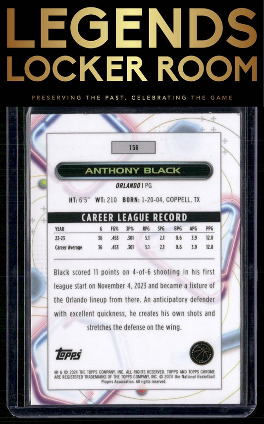 2023-24 Topps Chrome Cosmic #156 Anthony Black