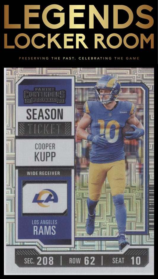 2023 Panini Contenders #61 Cooper Kupp Season Ticket Retail