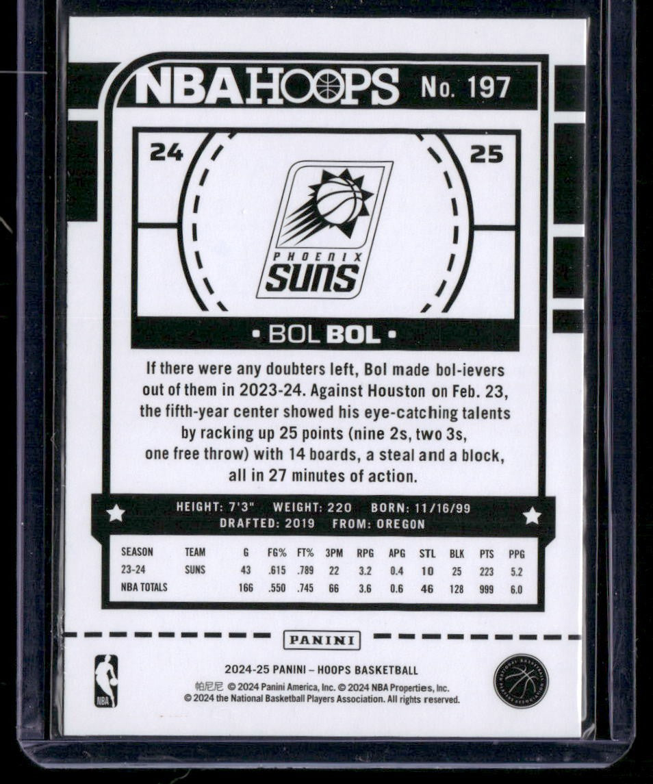 2024-25 Hoops #197 Bol Bol