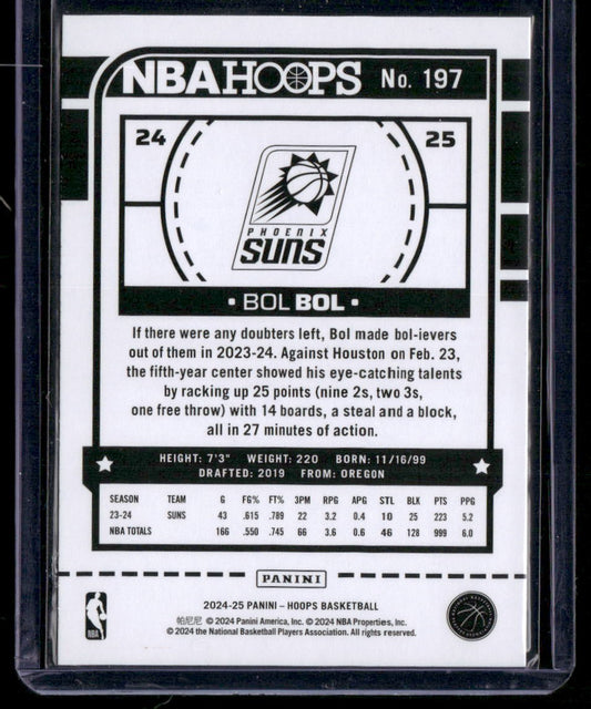 2024-25 Hoops #197 Bol Bol