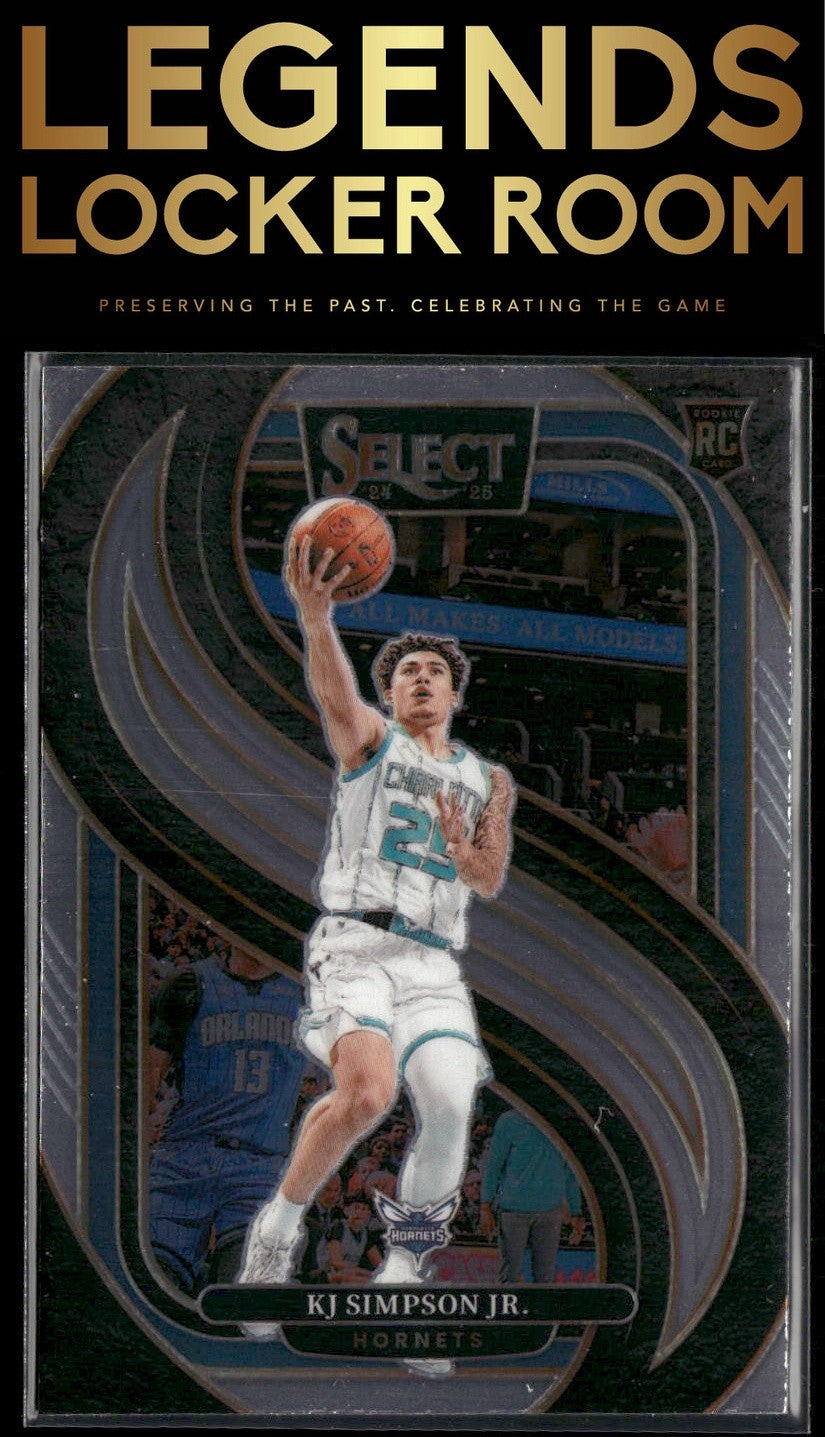 2024-25 Panini Select #193 KJ Simpson Jr.