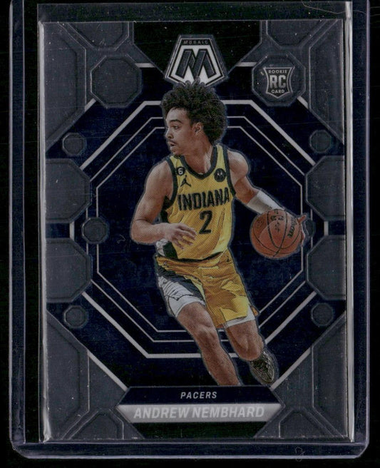 2022-23 Panini Mosaic #228 Andrew Nembhard