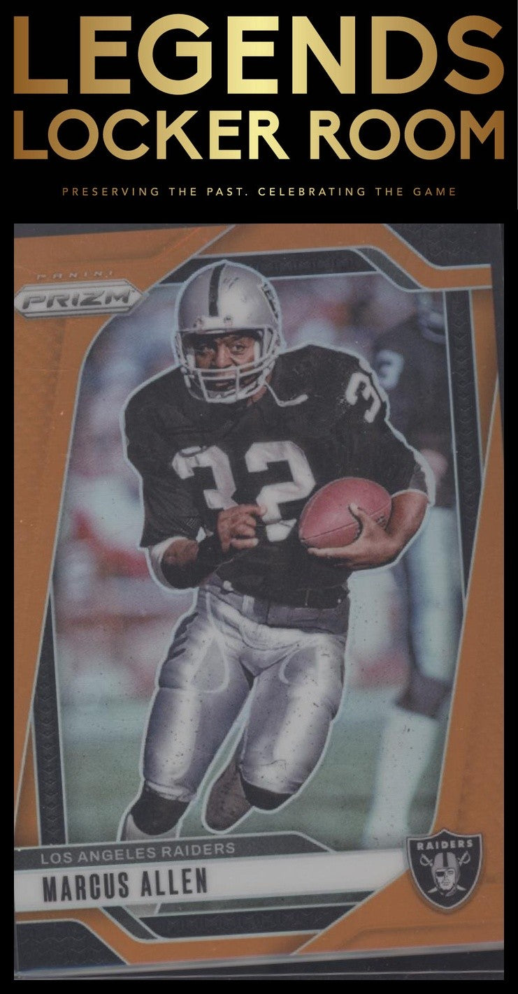 2024 Panini Prizm #155 Marcus Allen Orange #/249