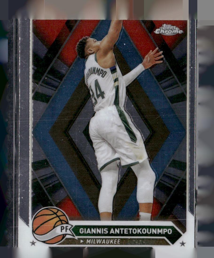 2023-24 Topps Chrome #15 Giannis Antetokounmpo