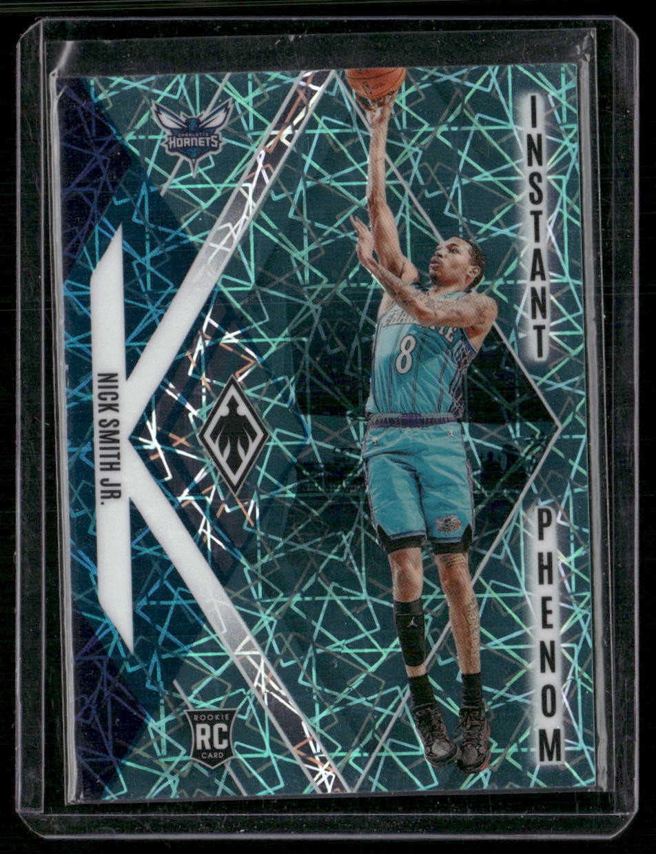 2023-24 Panini Phoenix #20 Nick Smith Jr. Instant Phenom Phoenix Teal Lazer