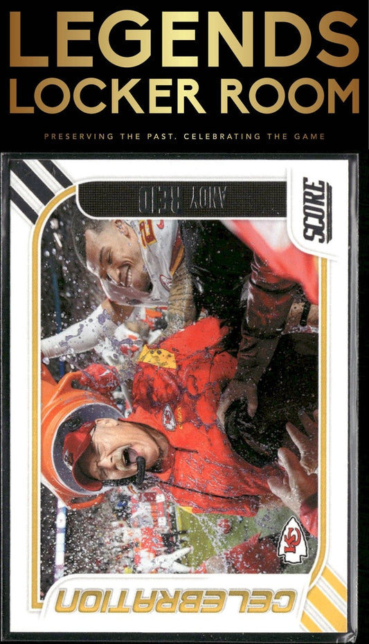 2023 Score #24 Andy Reid Celebration Red