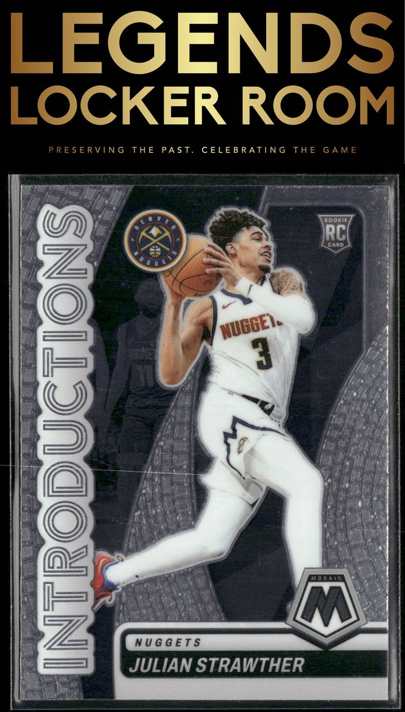 2023-24 Panini Mosaic #10 Julian Strawther Introductions