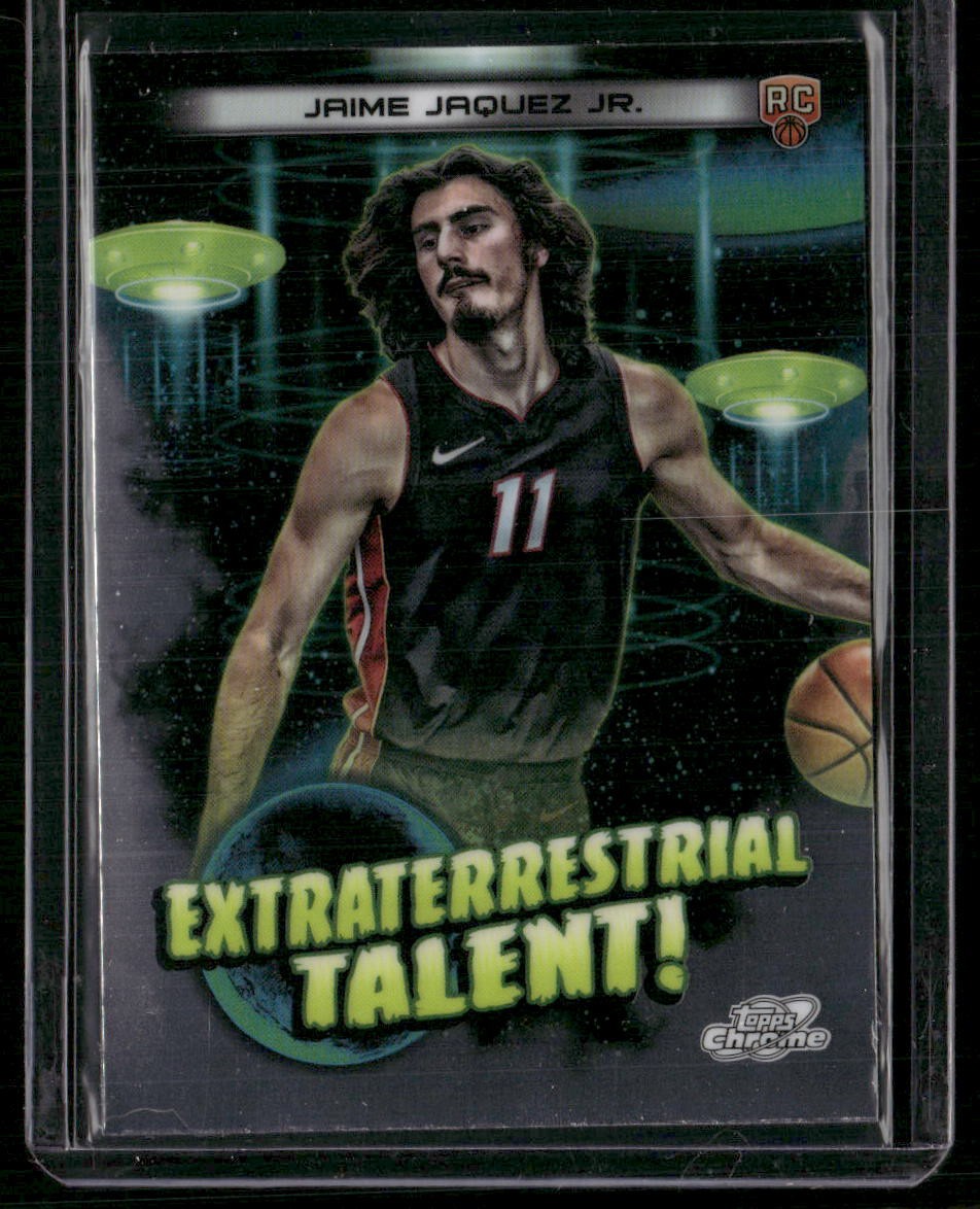 2023-24 Topps Chrome Cosmic #ET-22 Jaime Jaquez Jr. Extraterrestrial Talent