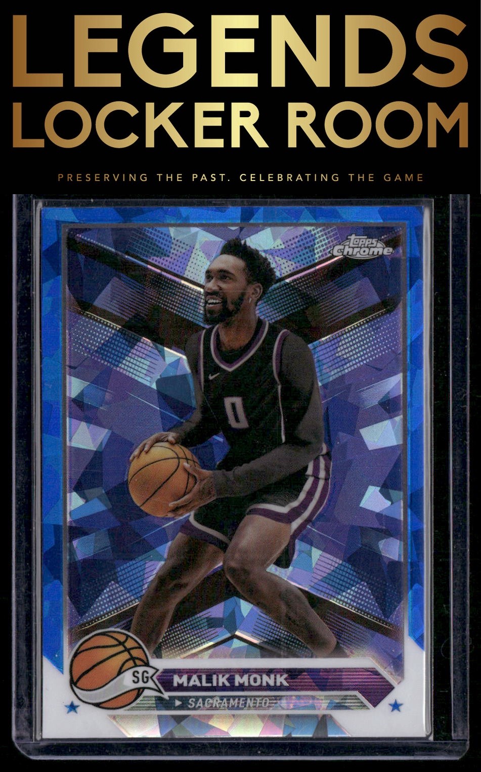 2023-24 Topps Chrome Sapphire Edition #130 Malik Monk