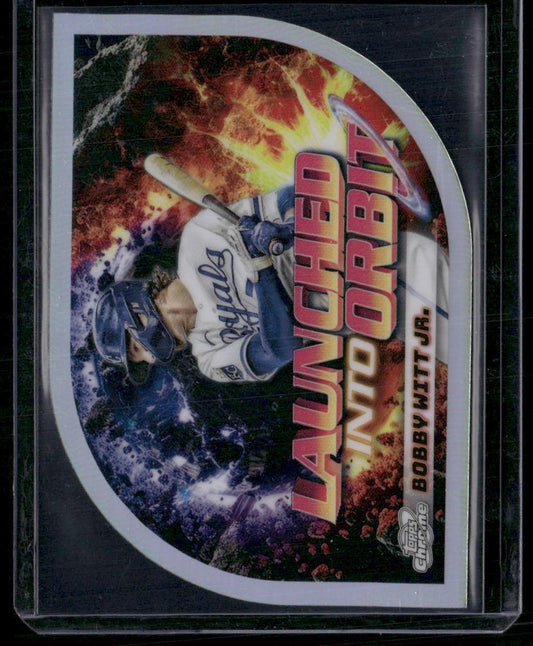 2024 Topps Chrome Cosmic #LIO-7 Bobby Witt Jr. Launched into Orbit
