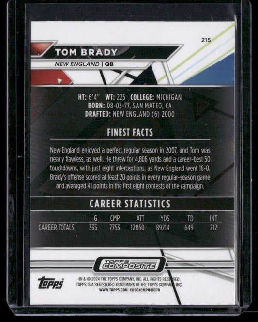 2023 Topps Composite #215 Tom Brady