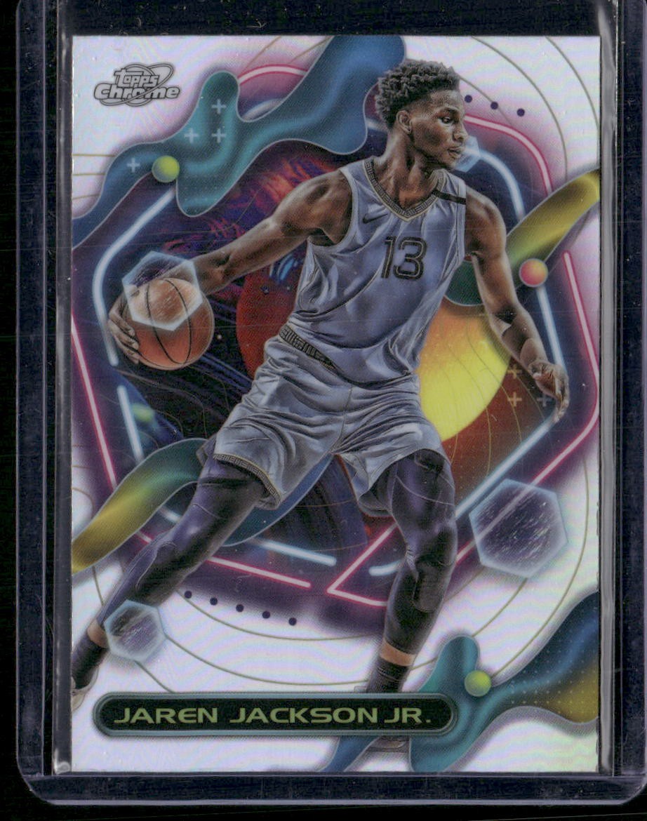 2023-24 Topps Chrome Cosmic #67 Jaren Jackson Jr. Refractors