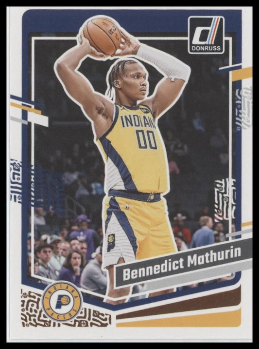 2023-24 Donruss #101 Bennedict Mathurin