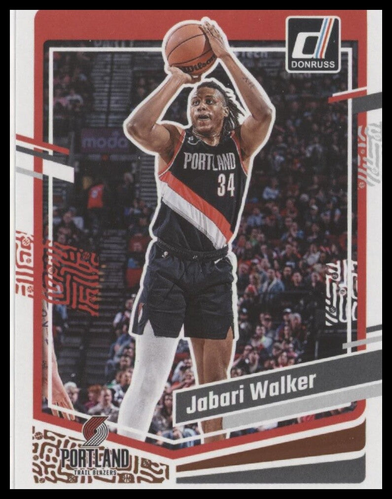 2023-24 Donruss #156 Jabari Walker