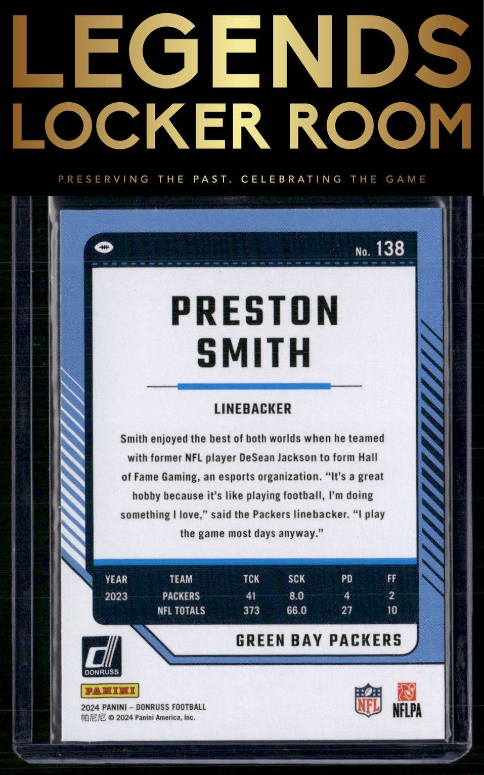 2024 Donruss #138 Preston Smith