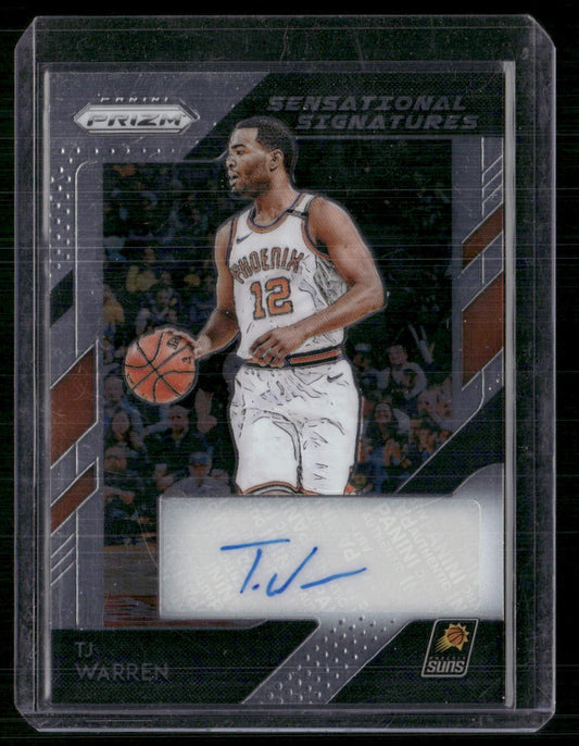 2018-19 Panini Prizm #SS-TJW TJ Warren Sensational Signatures