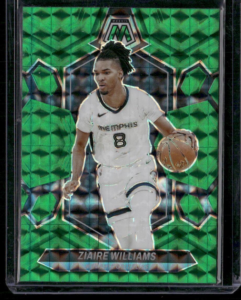 2023-24 Panini Mosaic #173 Ziaire Williams Green