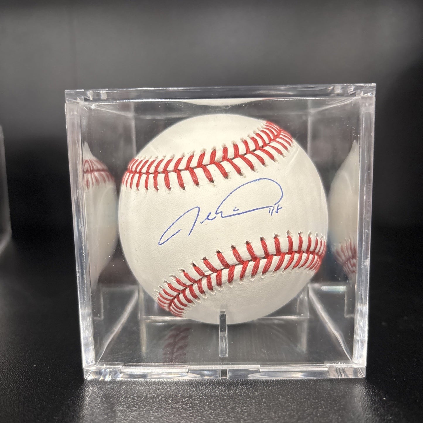 Jacob deGrom Mets Signed Official MLB Baseball 2014 Roy Autograph Fanatics Coa