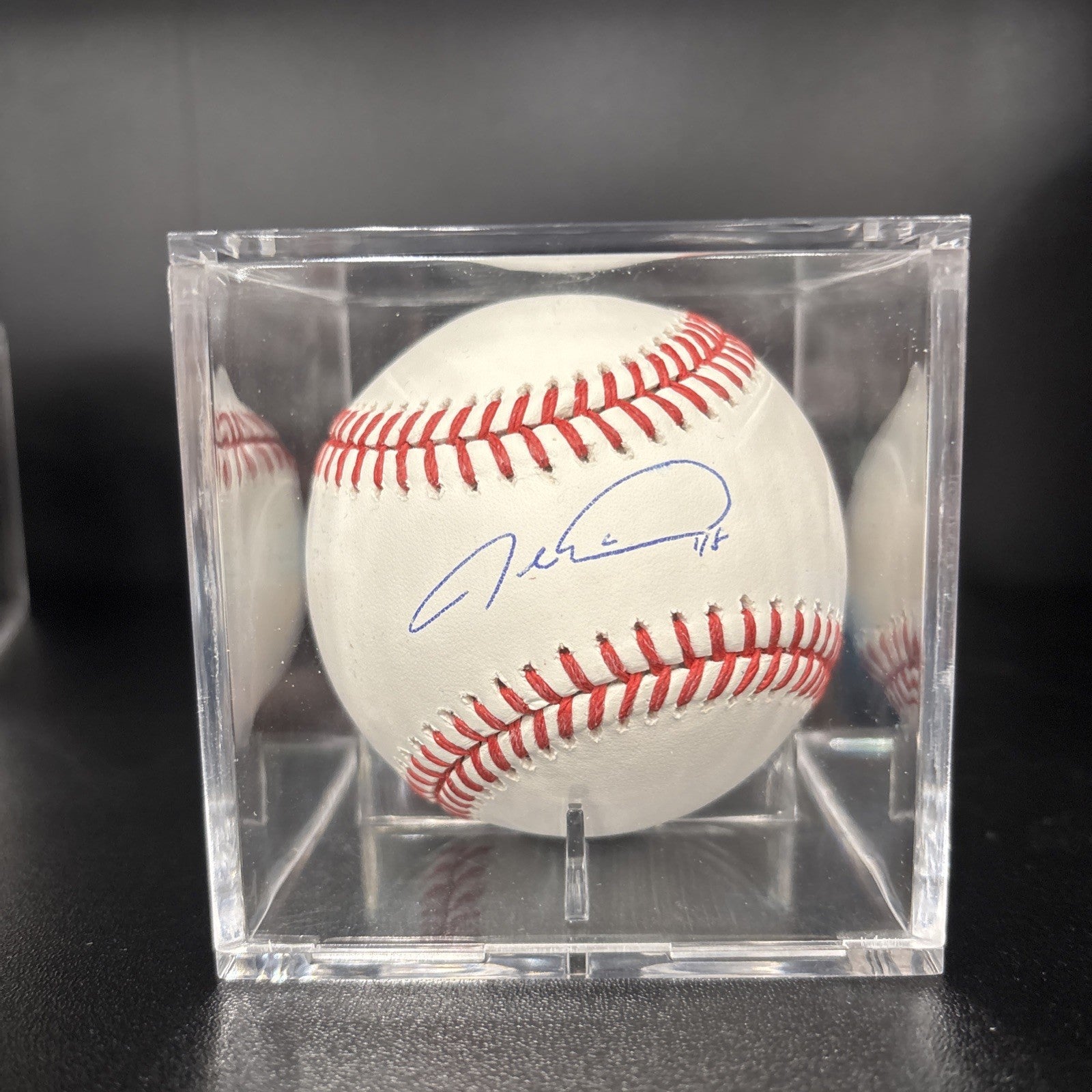 Jacob deGrom Mets Signed Official MLB Baseball 2014 Roy Autograph Fanatics Coa