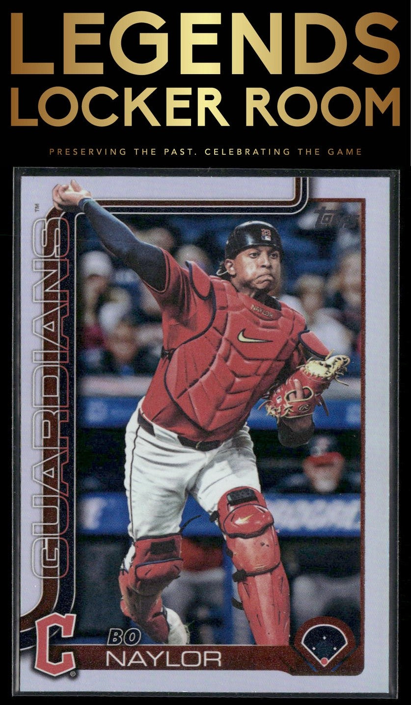 2025 Topps #446 Bo Naylor Rainbow Foil