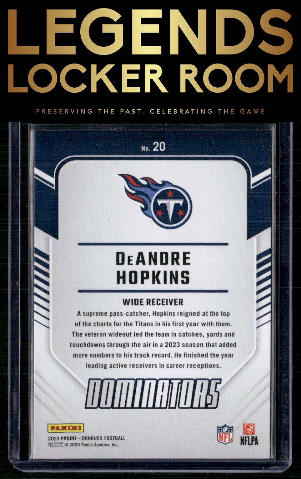 2024 Donruss #20 DeAndre Hopkins Dominators
