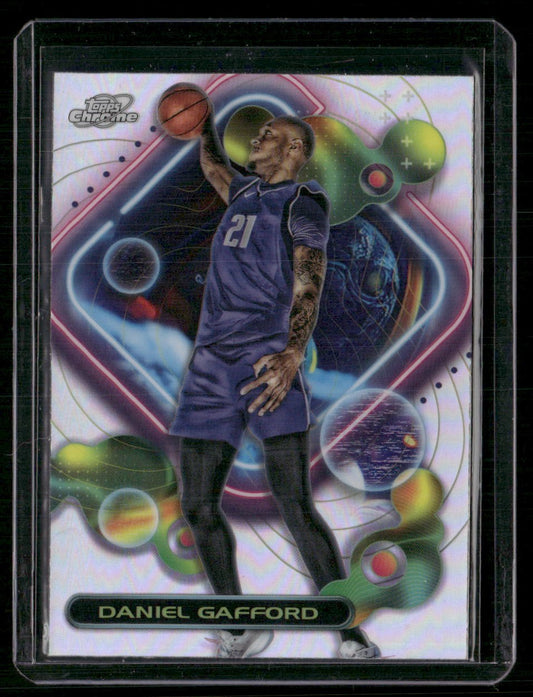 2023-24 Topps Chrome Cosmic #136 Daniel Gafford Refractors