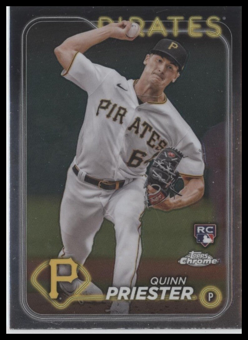 2024 Topps Chrome Pittsburgh Pirates #55 Quinn Priester