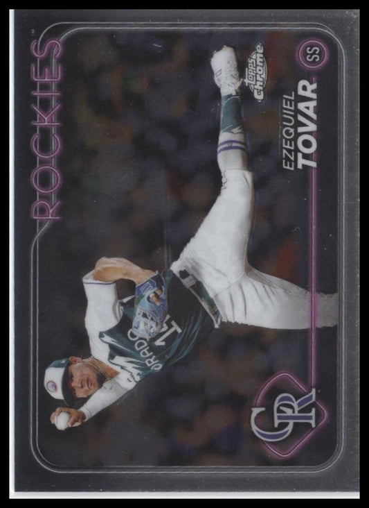 2024 Topps Chrome #105 Ezequiel Tovar
