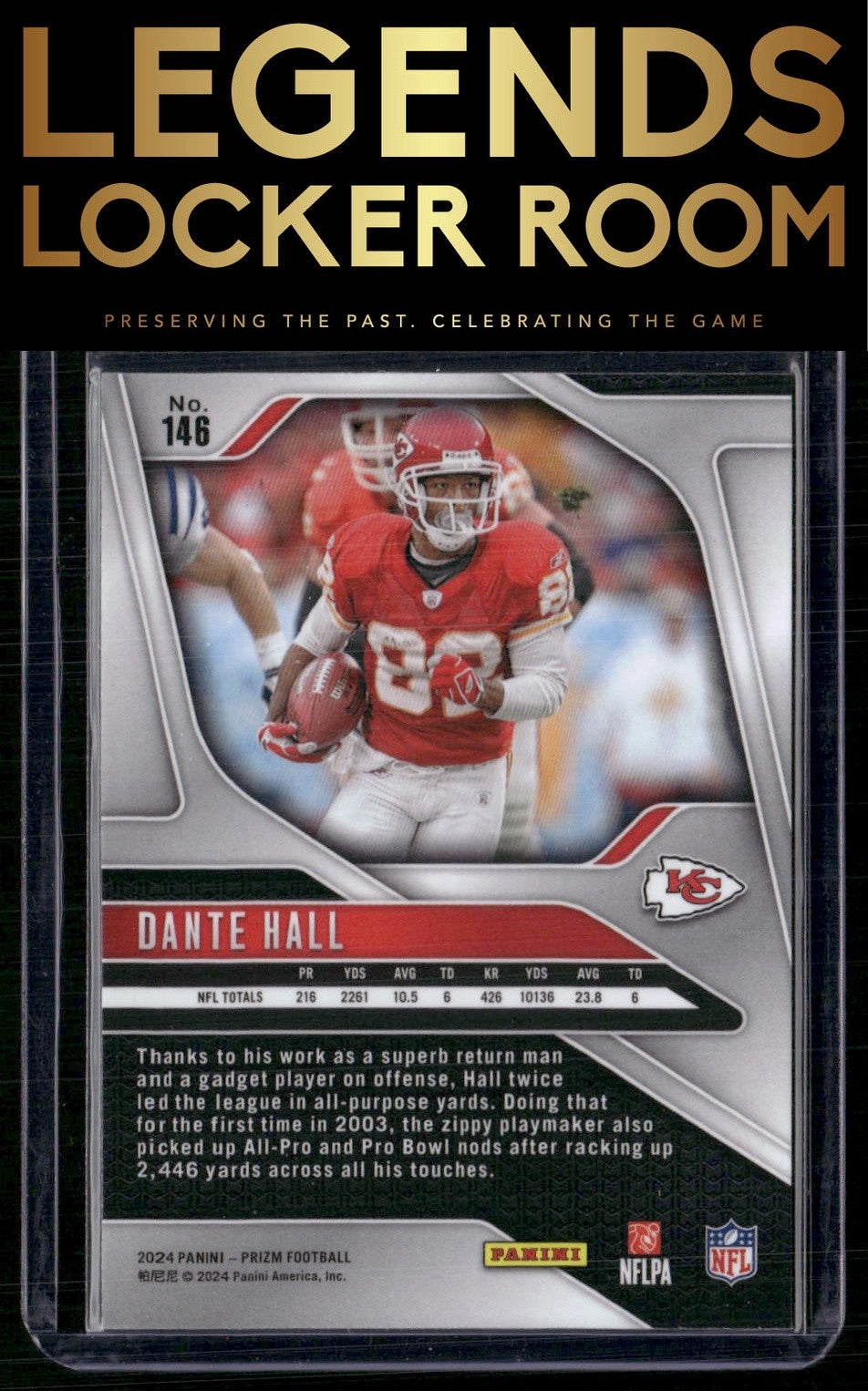2024 Panini Prizm #146 Dante Hall