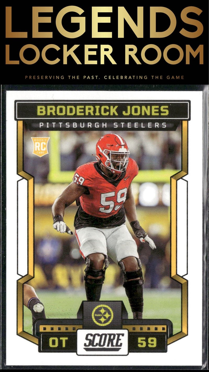 2023 Score #394 Broderick Jones