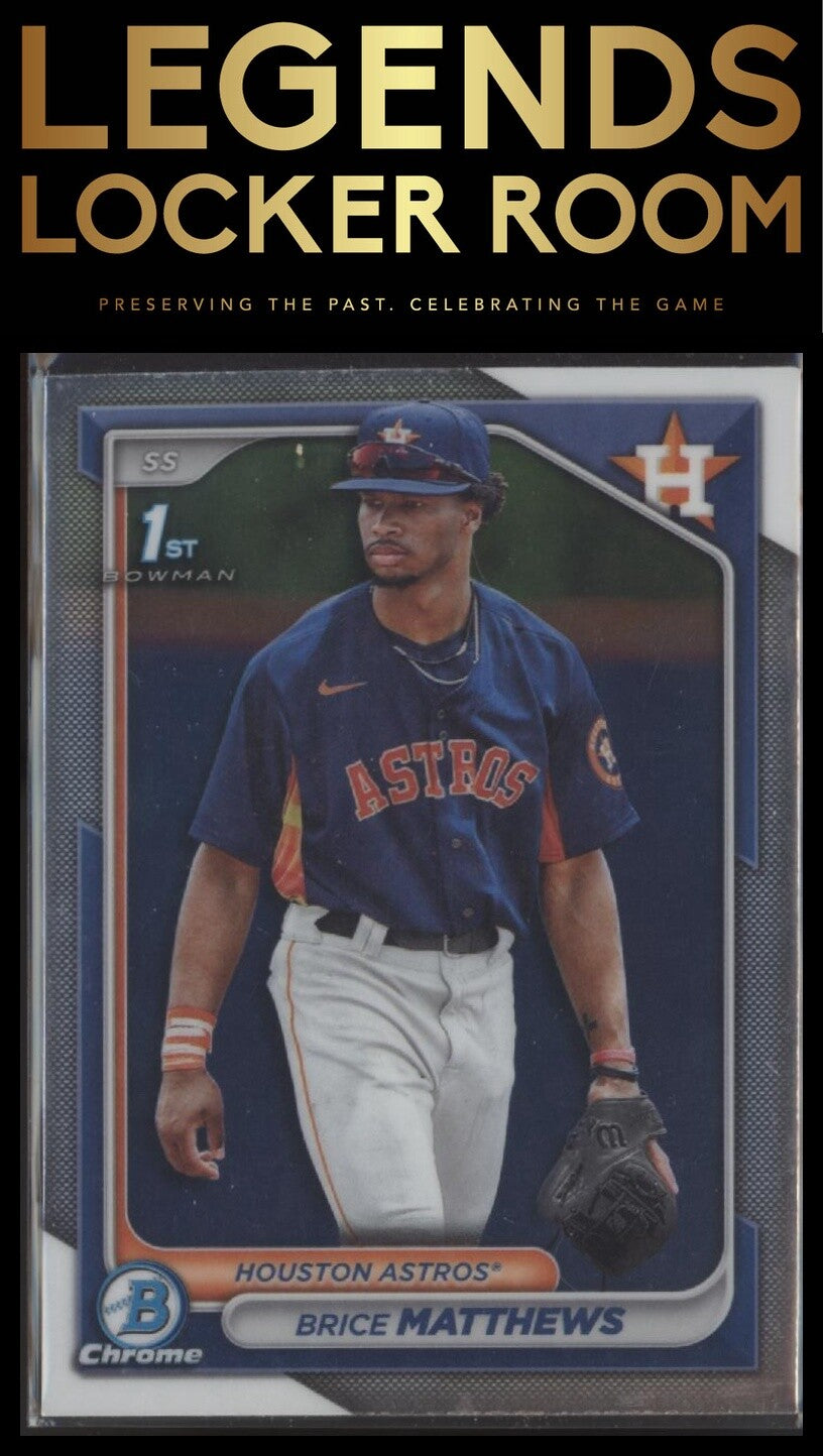 2024 Bowman Chrome #BCP-69 Brice Matthews Prospects