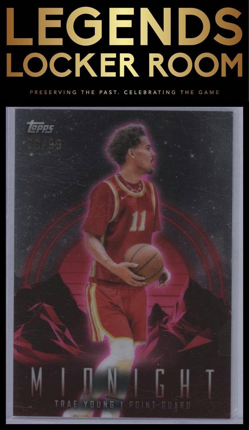 2023-24 Topps Midnight #11 Trae Young Twilight #/99
