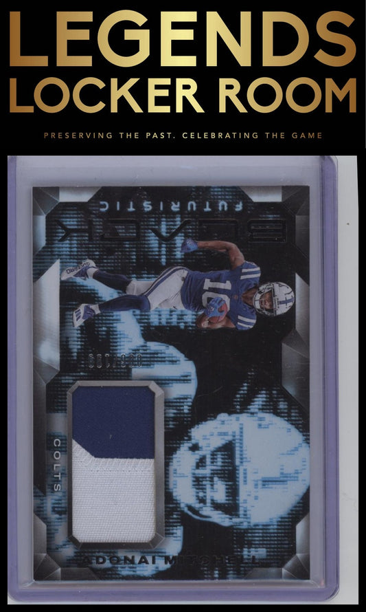 2024 Panini Black #F-AML Adonai Mitchell Futuristic #/199