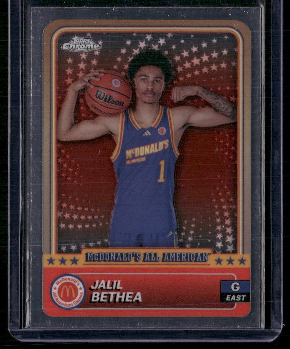 2024 Topps Chrome McDonald's All-American #75 Jalil Bethea