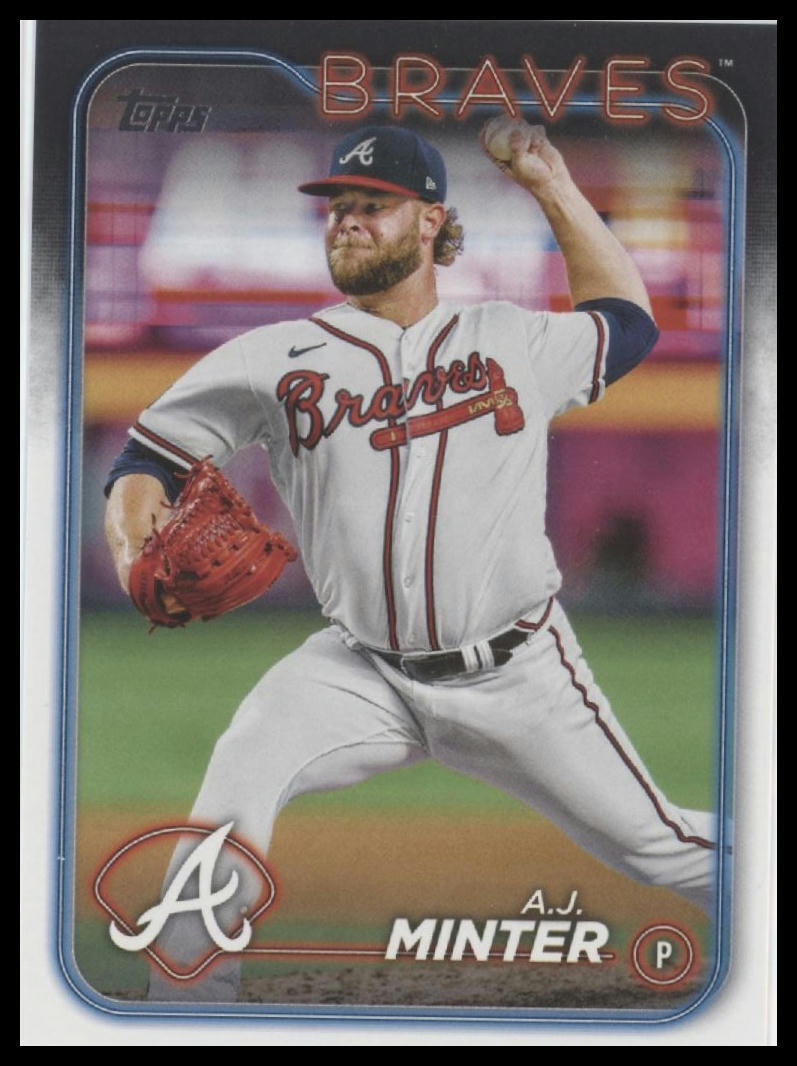 2024 Topps #539 A.J. Minter