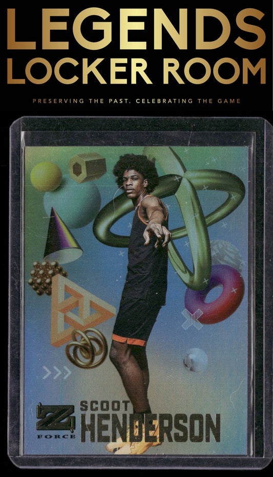 2022 SkyBox Metal Universe Champions #Z-24 Scoot Henderson Z-Force