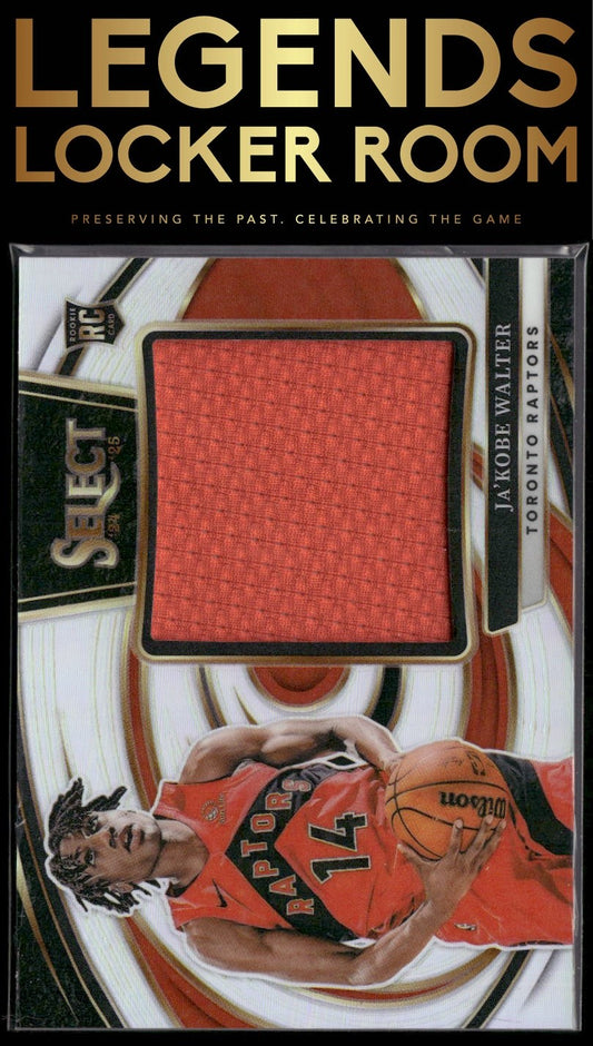 2024-25 Panini Select #JRS-JKW Ja'Kobe Walter Jumbo Rookie Swatches